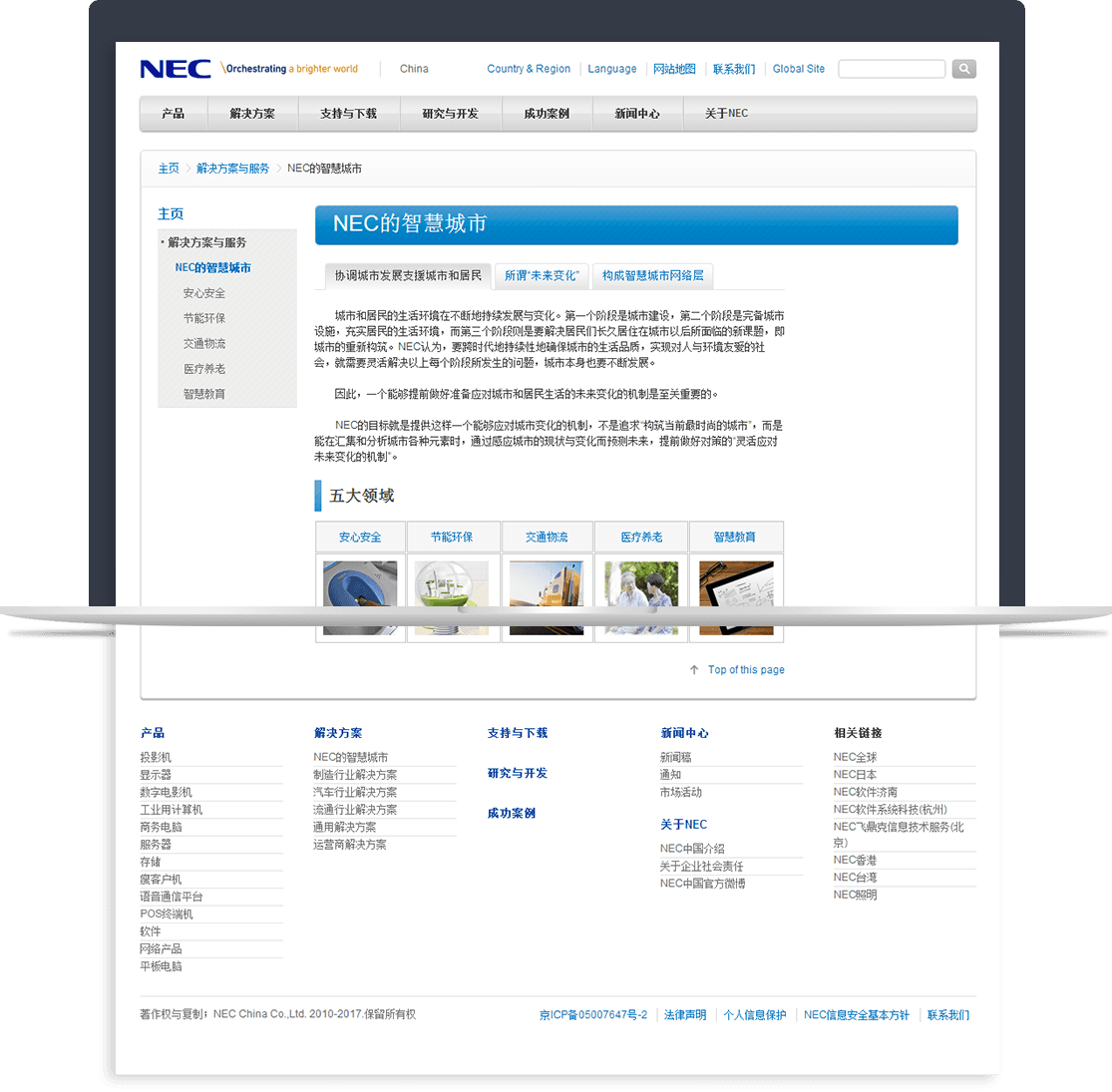 NEC及旗下子公司站群 NEC及旗下子公司站群